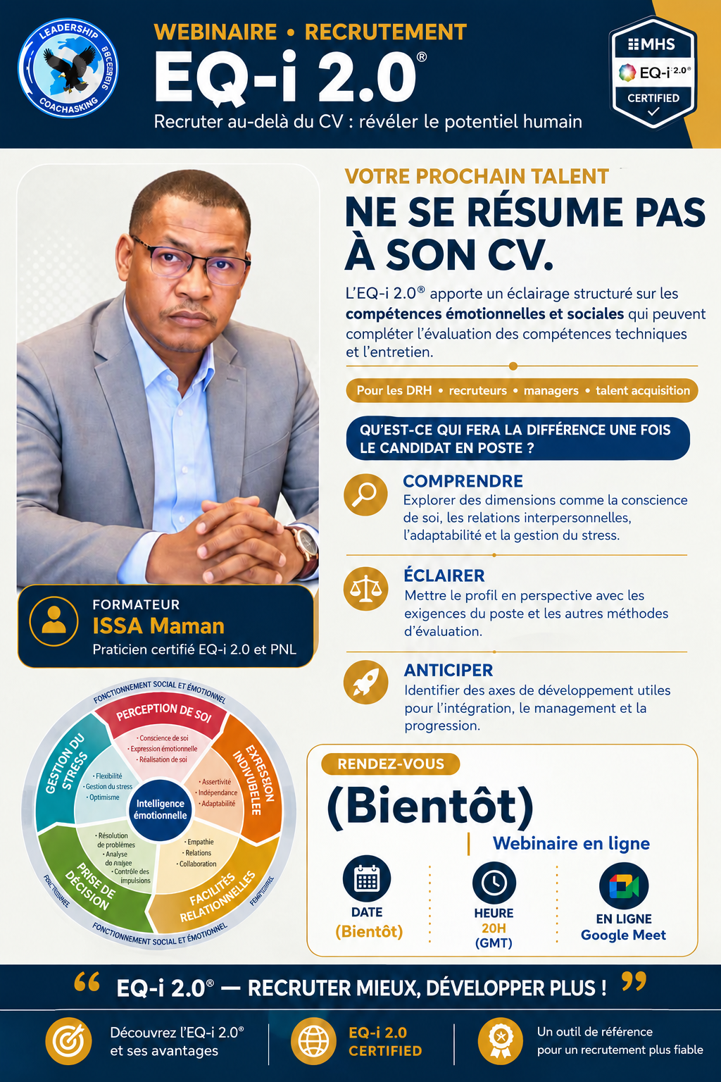 Formation EQ-i 2.0® : Recruter au-delà du CV